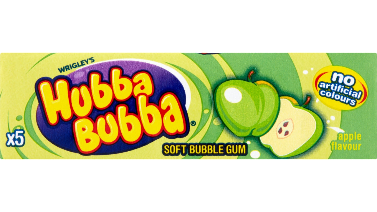 Hubba Bubba apple 5-pak 20x35g