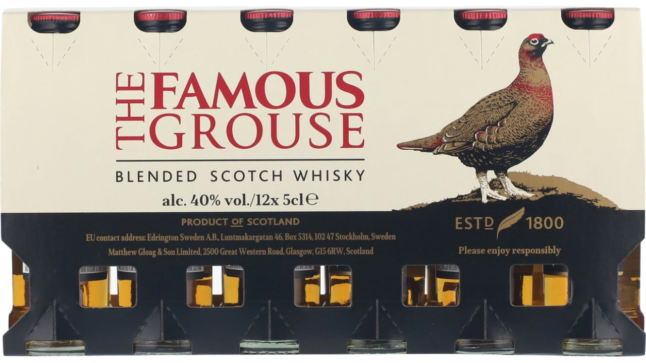 Famous Grouse whisky 40% 12x5cl