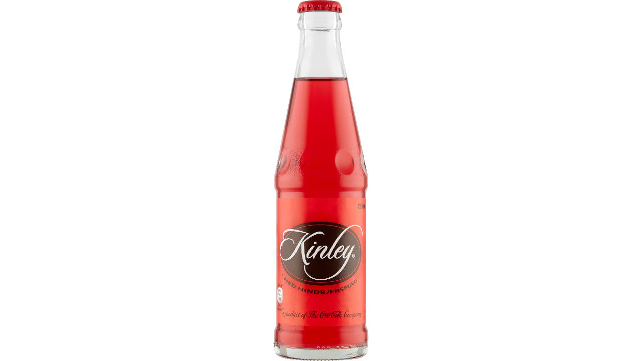 Kinley hindbærvand 30X25cl