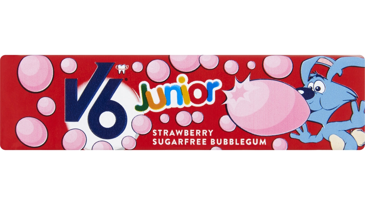 V6 junior strawberry SF 20x22g