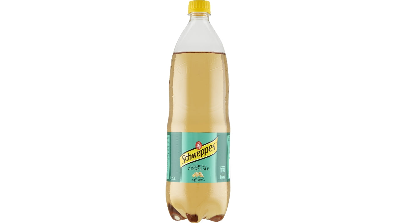Schweppes ginger ale 8x1,25L