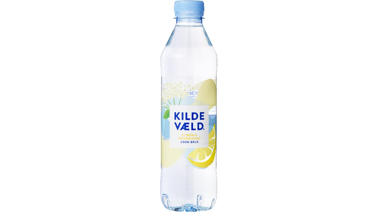 Kildevæld citron & Hyldeblomst 24x50cl
