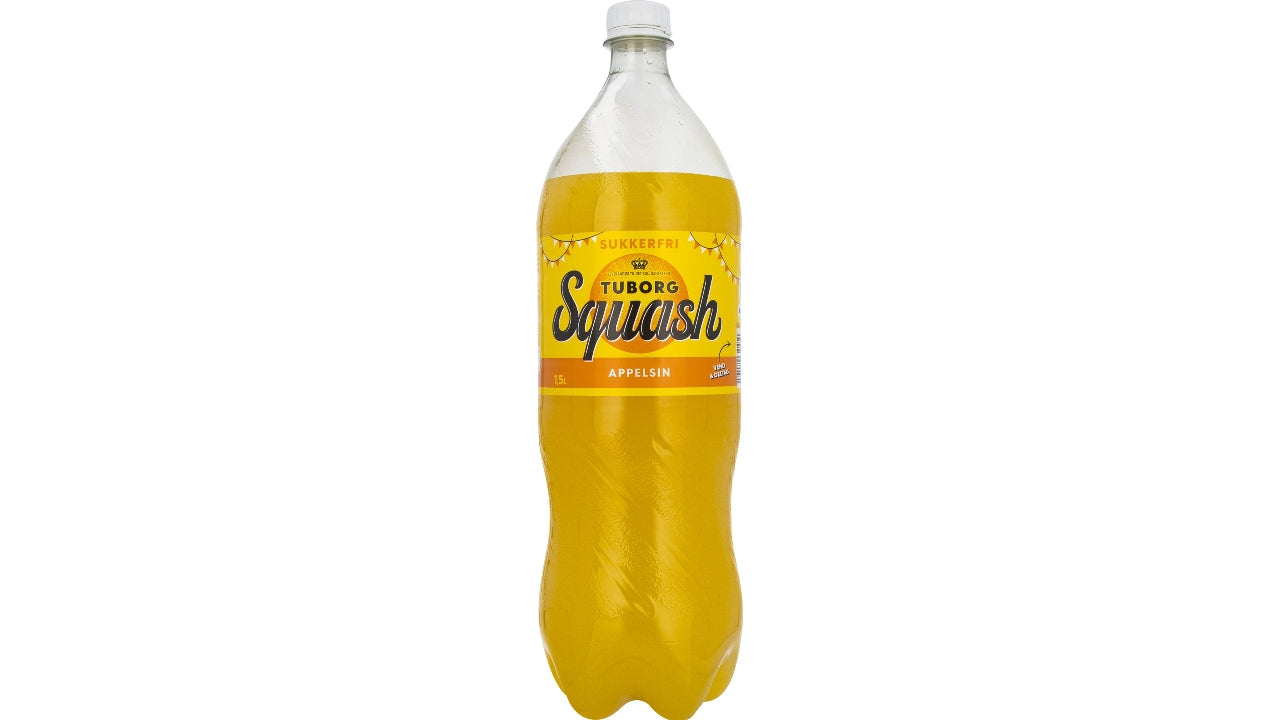 Tuborg Squash sukkerfri 8x1,5L