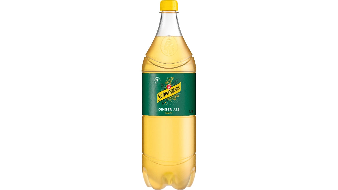 Schweppes ginger ale 8x1,25L