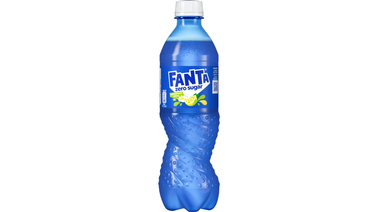 Fanta Hyldeblomst/citron zero 24x50cl