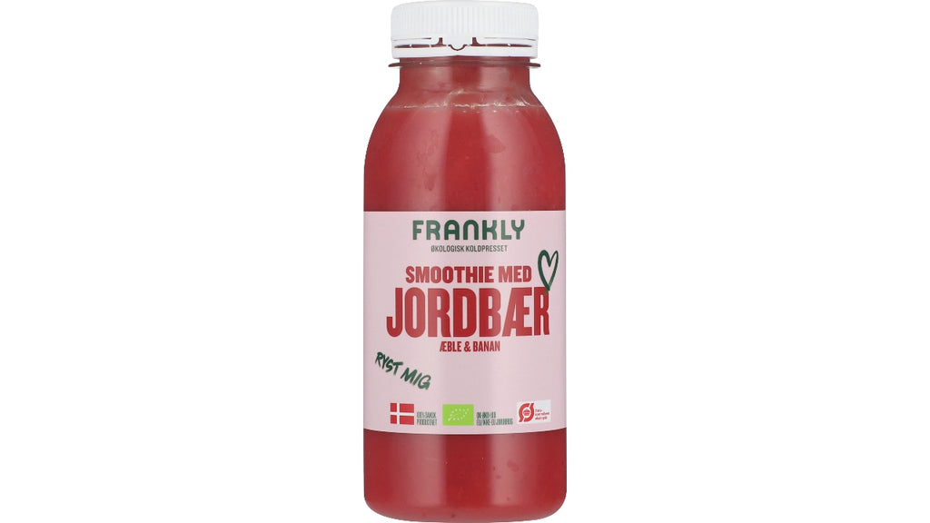 Øko Jordbær smoothie 250ml