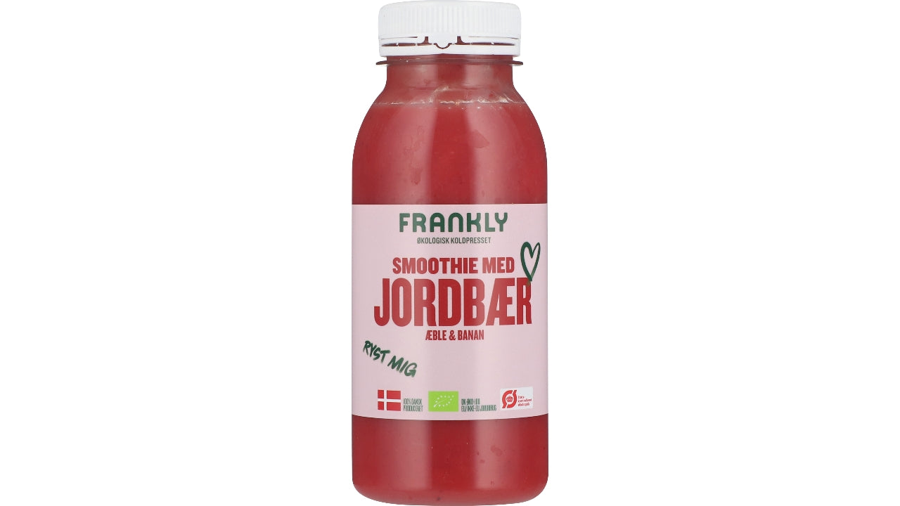 Øko Jordbær smoothie 250ml
