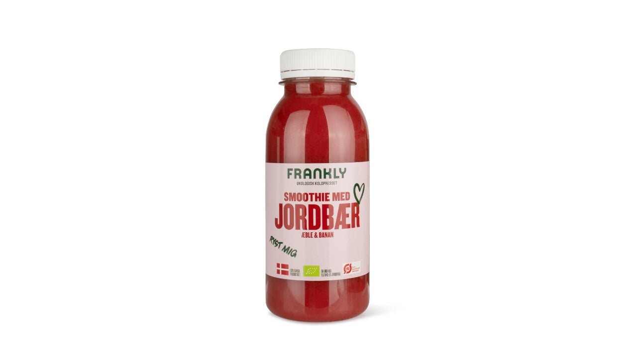 Øko Jordbær smoothie 250ml