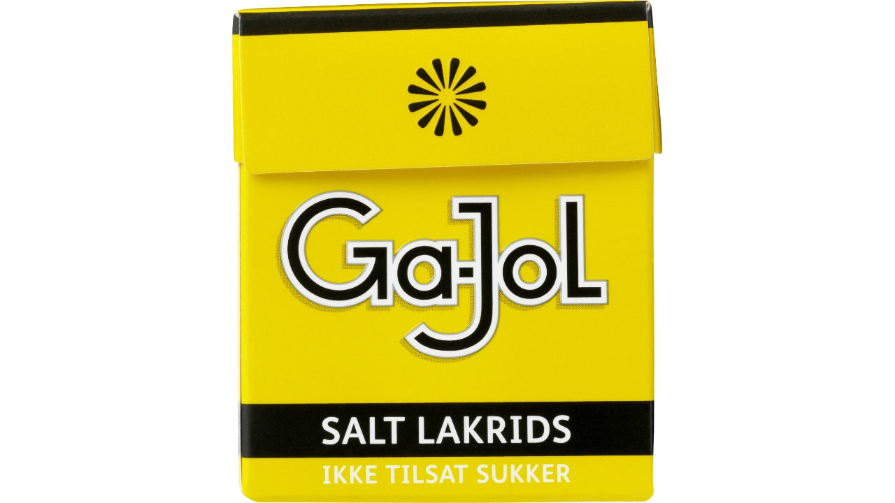 Ga-jol salt lakrids gul sf 24x23g