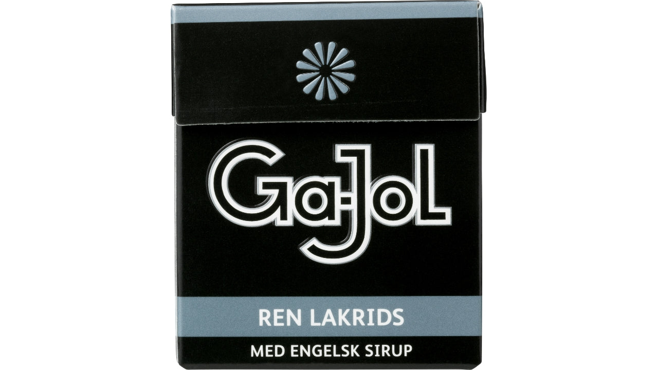 Ga-jol ren lakrids sort 24x23g