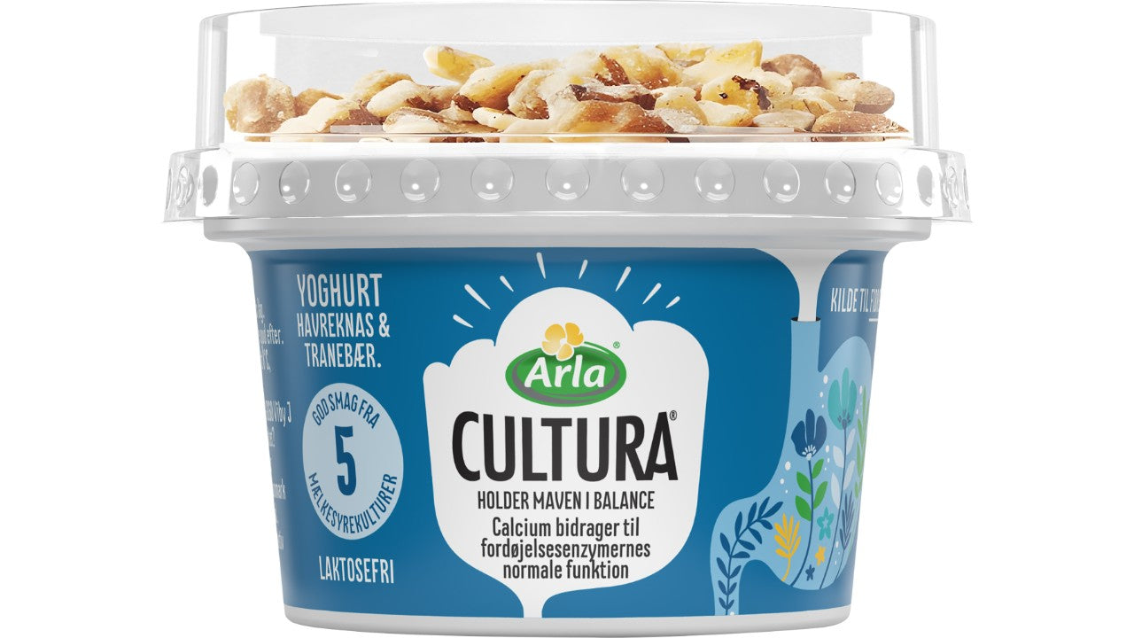 Yoghurt naturel med müsli top 170g