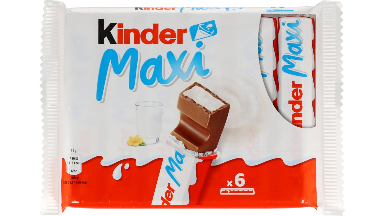 Kinder maxi 6pk 126g
