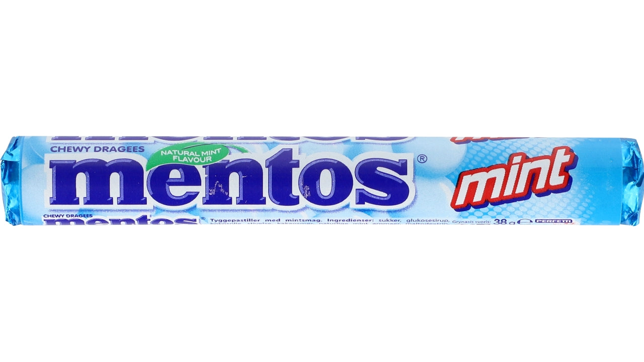 Mentos pebermynte 40x38g