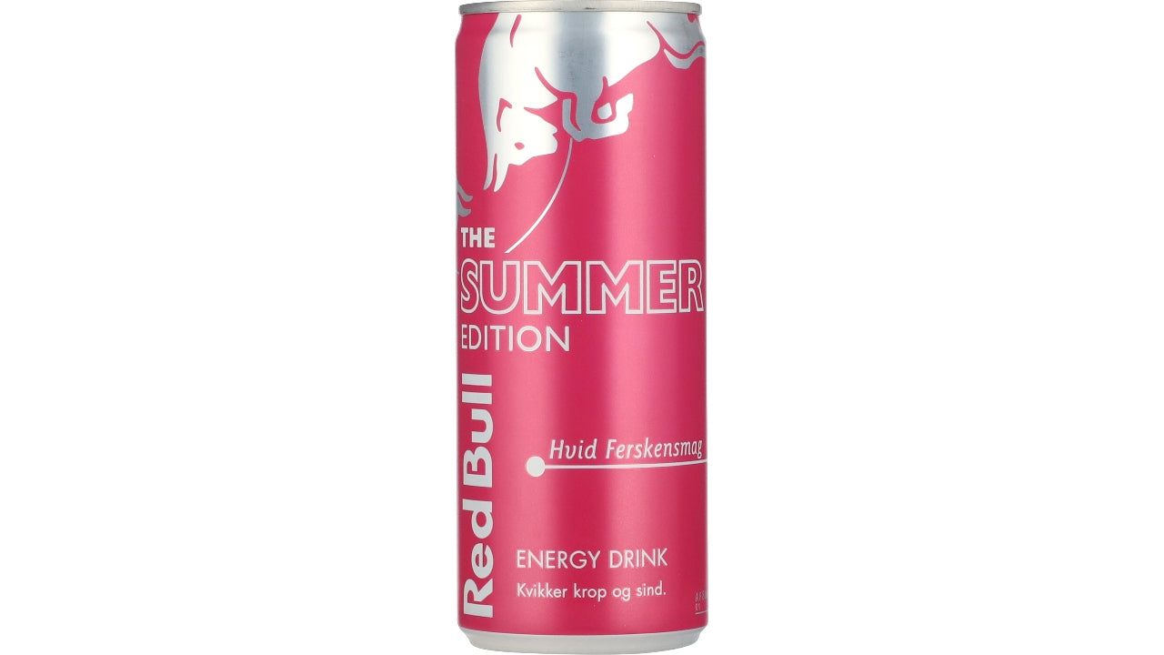 Red Bull hvid fersken 25cl