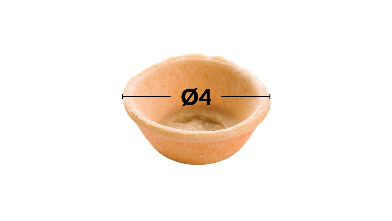 Mini Gourmande Ø4xH1,6cm 96stk