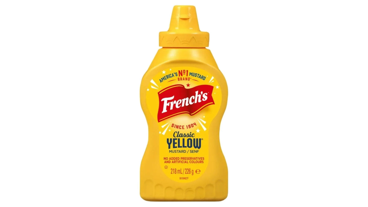 Classic yellow mustard 226g