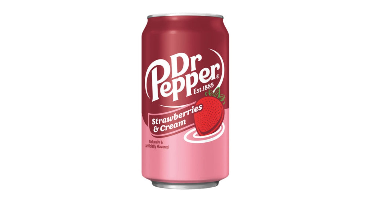 Dr. Pepper strawberries & Cream 12x355ml