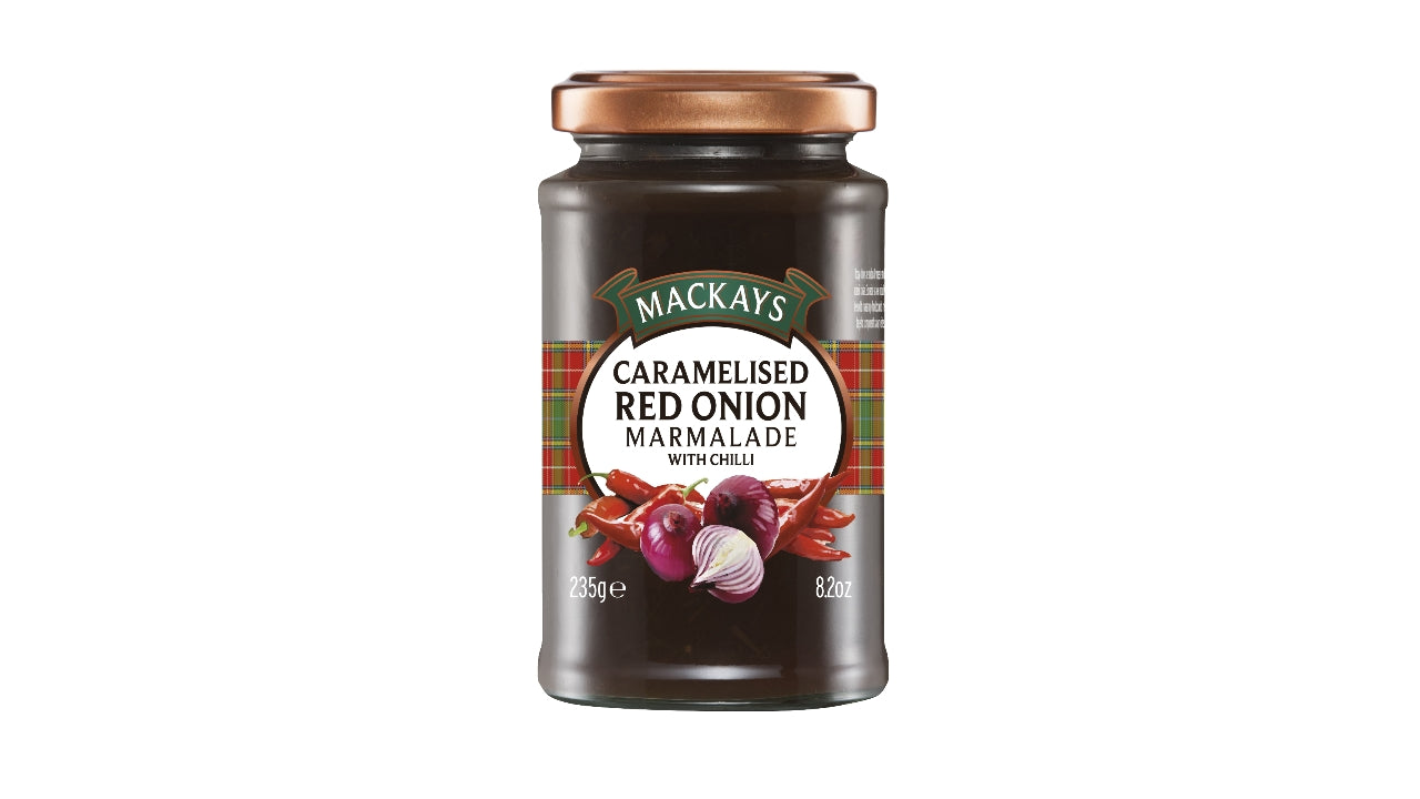 Karameliseret Rødløg & Chili Marmel 225g
