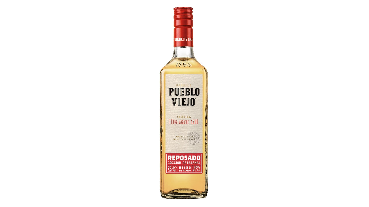 Pueblo viejo reposado tequila 38% 70cl