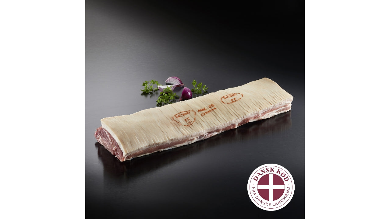 Svinekam m/svær u/ben ridset ca 5kg