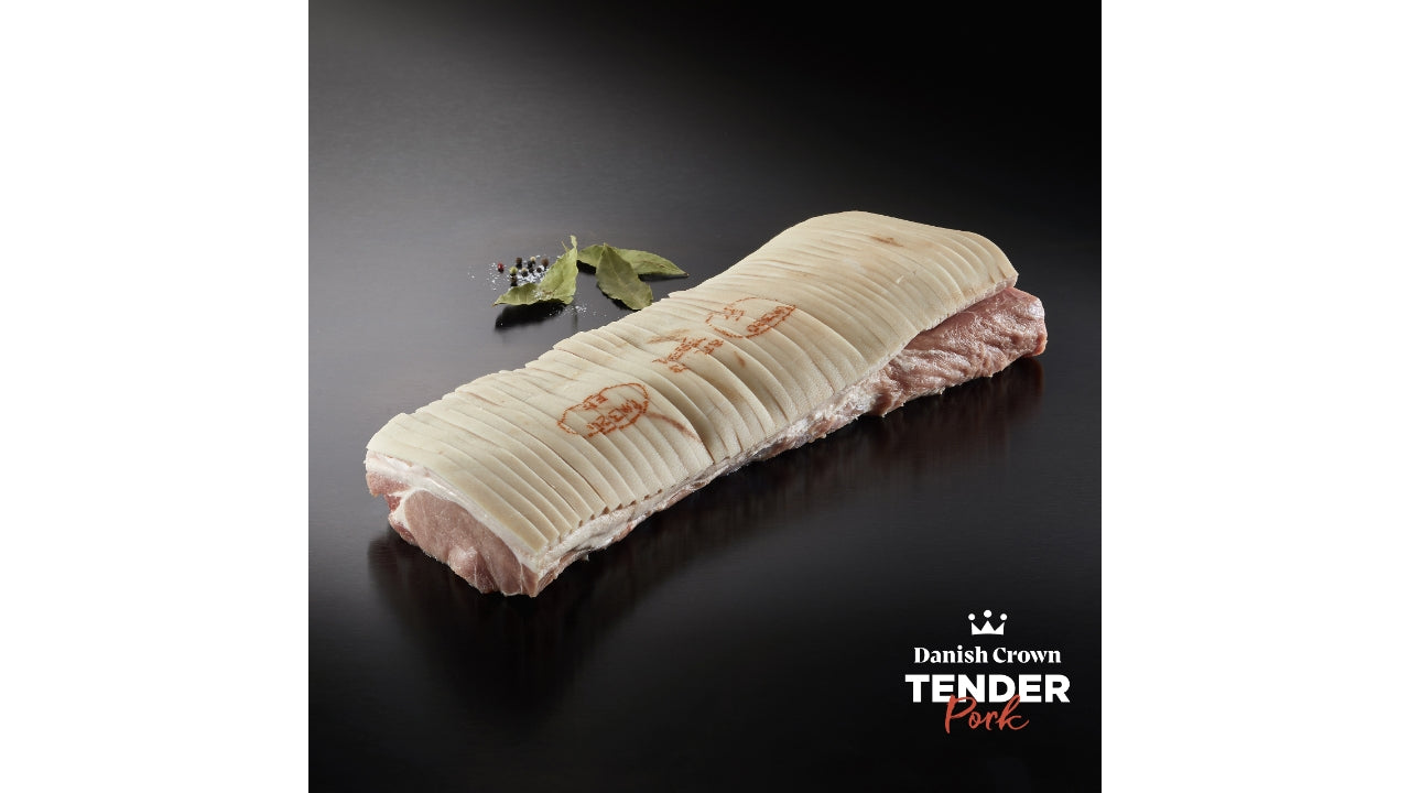 Flæskesteg m/sv u/ben u/hofte ca 5kg