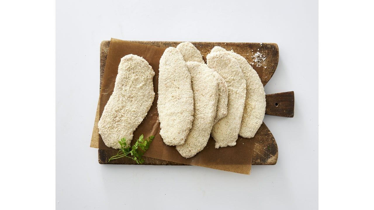 Kalveschnitzel paneret 200g