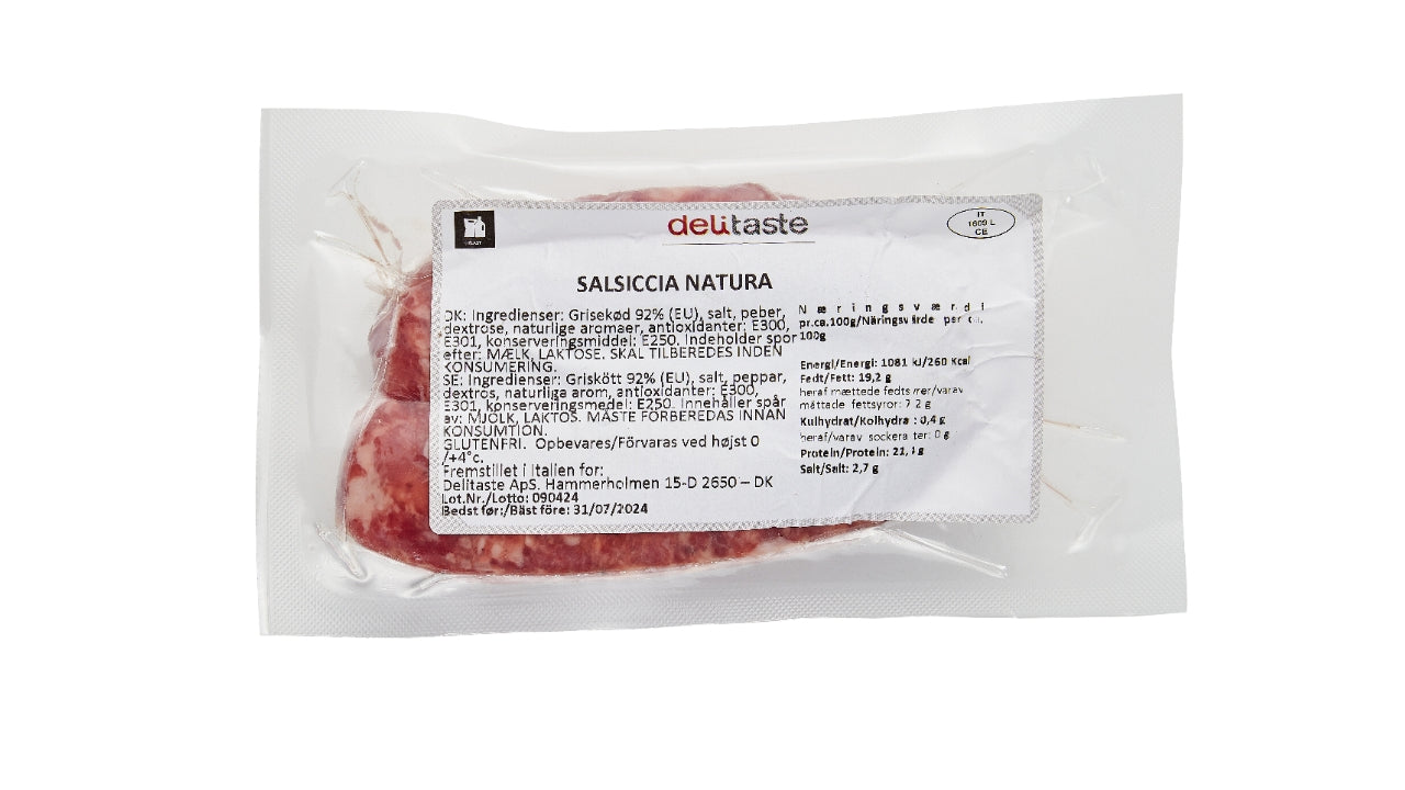 Salsiccia Natura 2x ca 110g