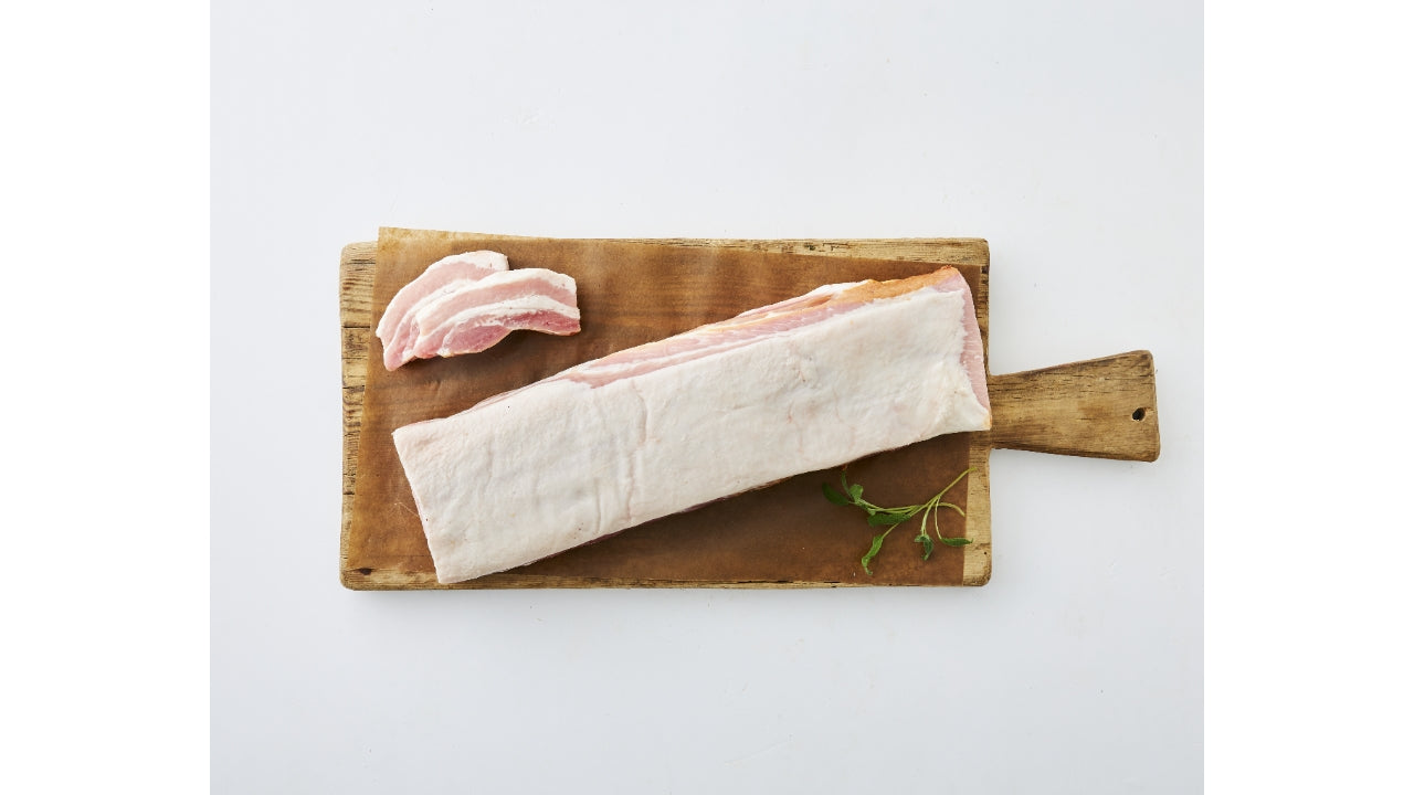Kogeflæsk m/svær u/ben ca 2kg