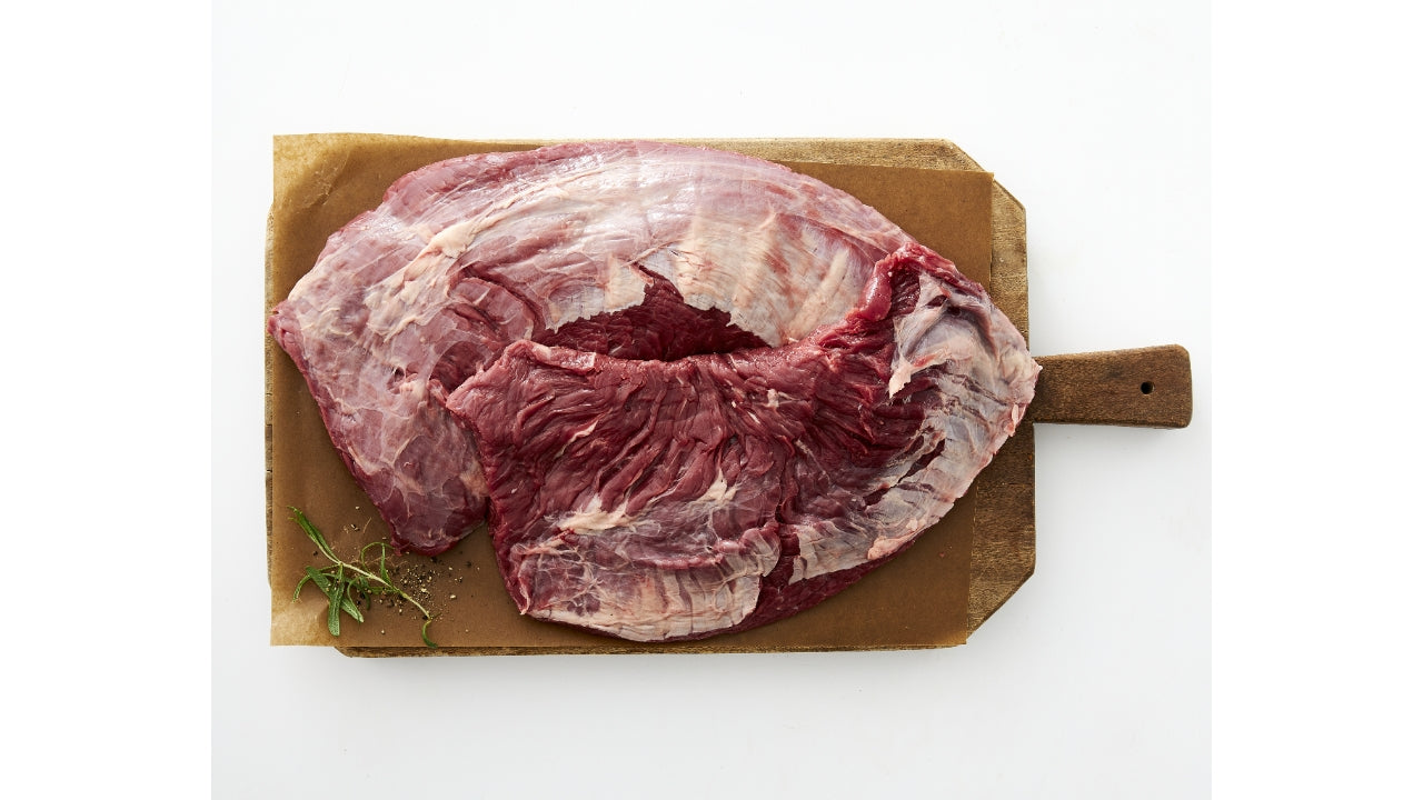 Okseflanksteak ca. 500g 1-3kg