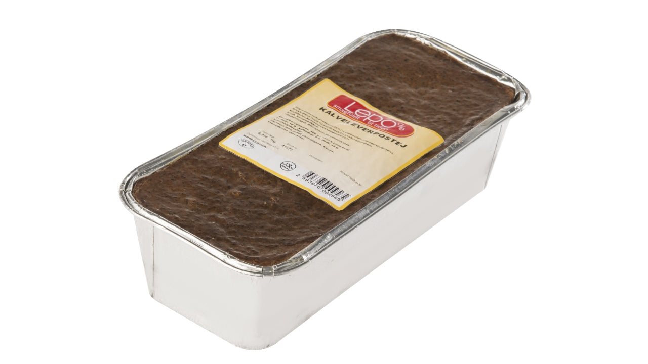 Leverpostej kalv ca 950g