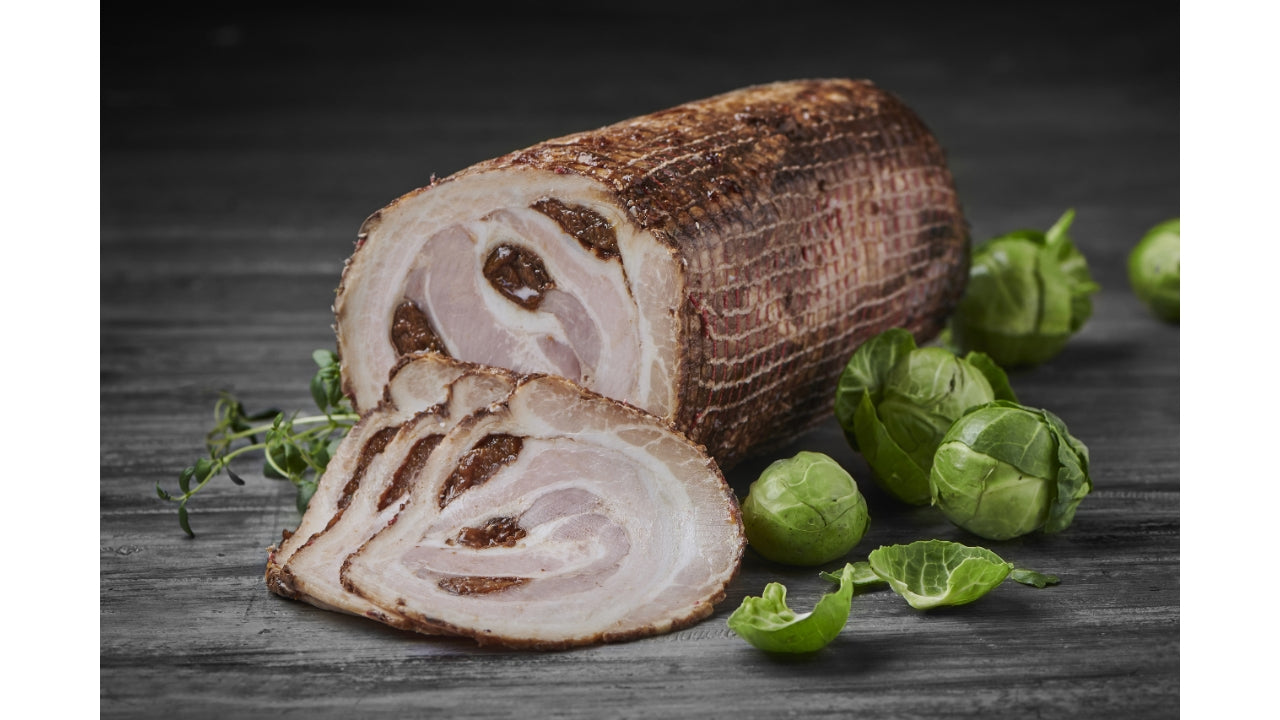 Rullesteg stegt svesker ca 1,8kg