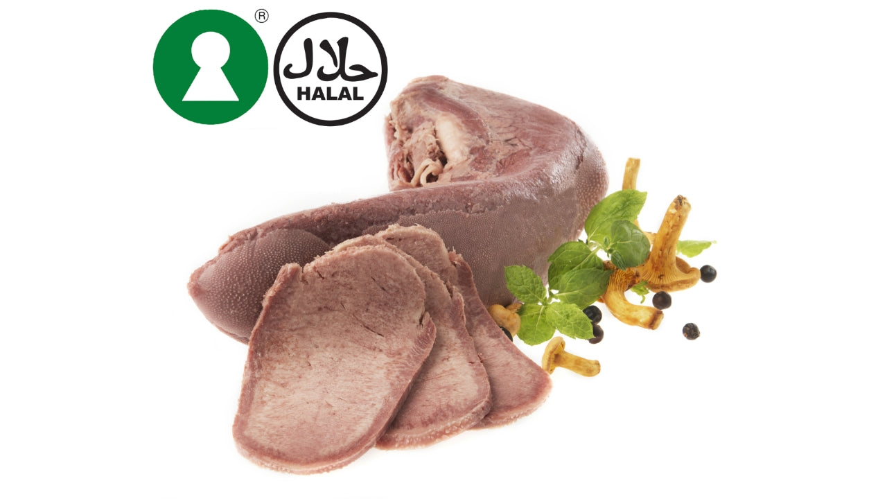 Kalvetunge kogt sprængt ca 1,1kg