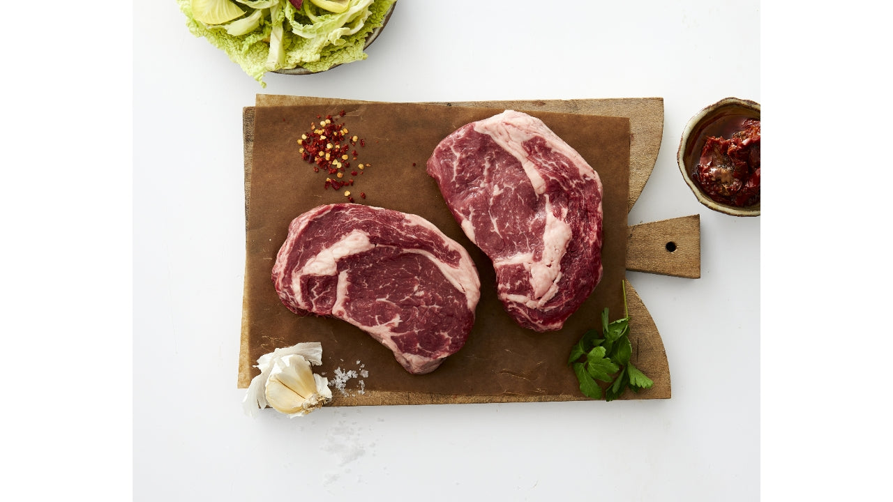 Okse Ribeye steak 2x300g