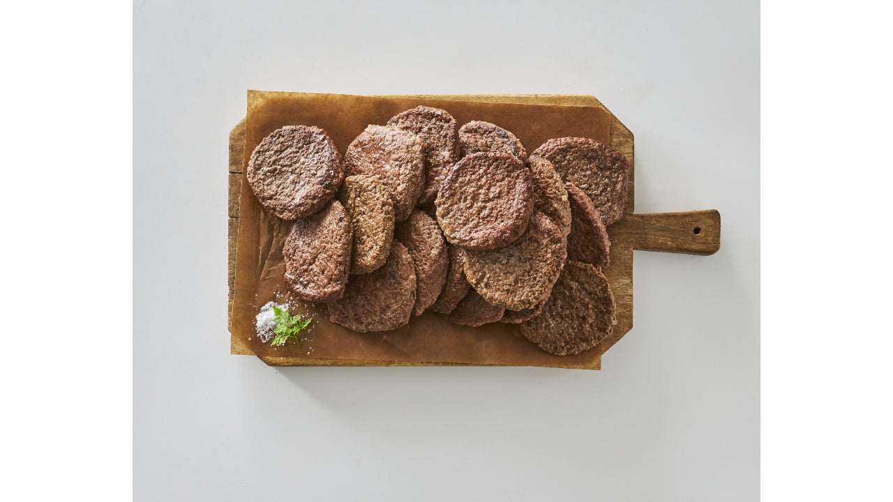 Burgerbøf Sous vide 54x200g 110mm 20%