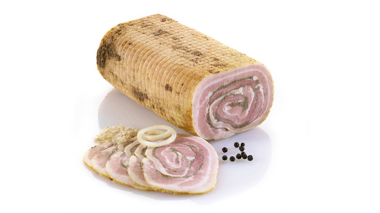 Rullepølse lux høj røget 1/1 ca 1,7kg