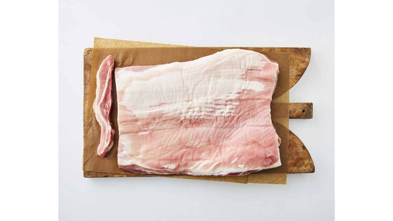 Brystflæsk u/svær u/ben ca 4kg