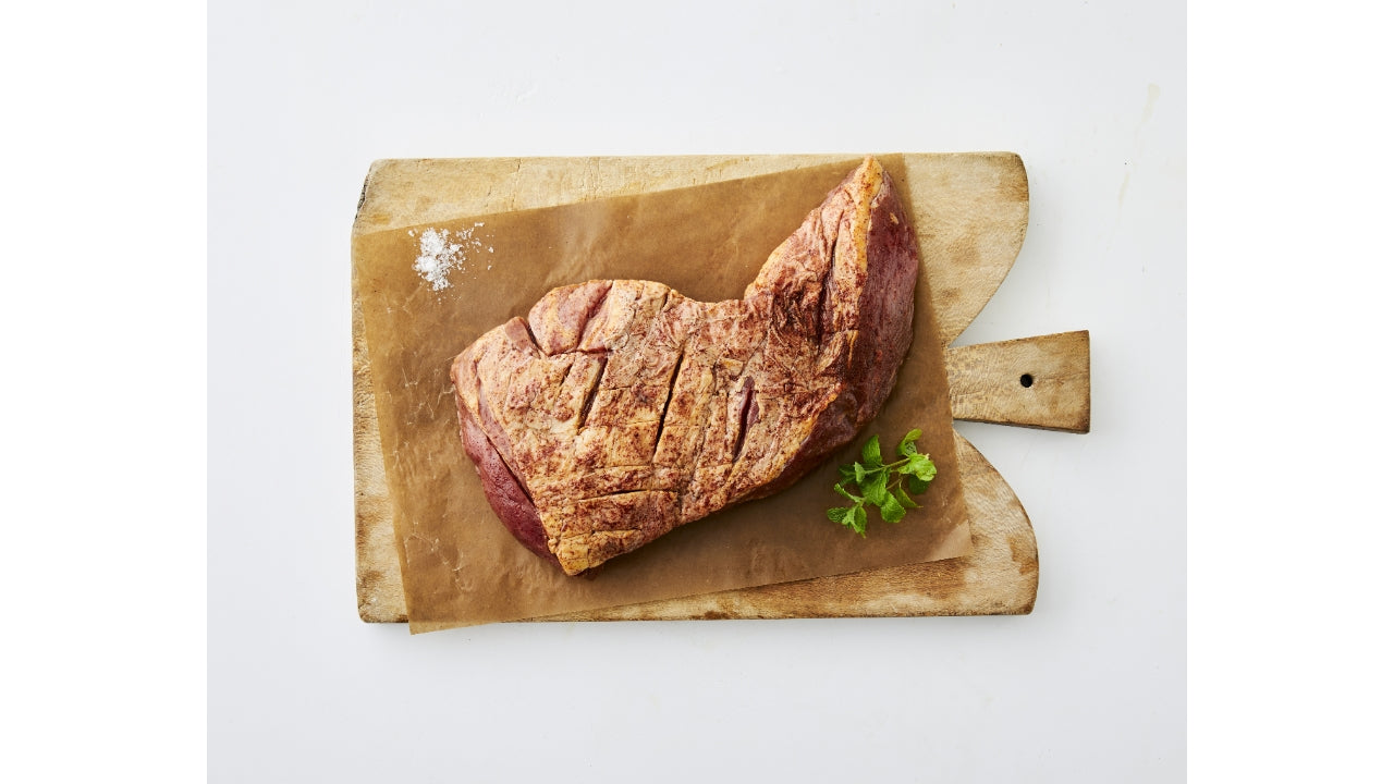 Oksecuvette ølmarin. 8% lage ca 1,2kg