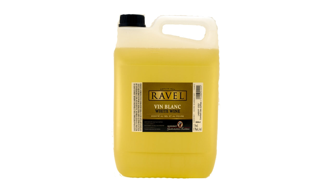 Hvidvin 11% m/salt & peber 5L