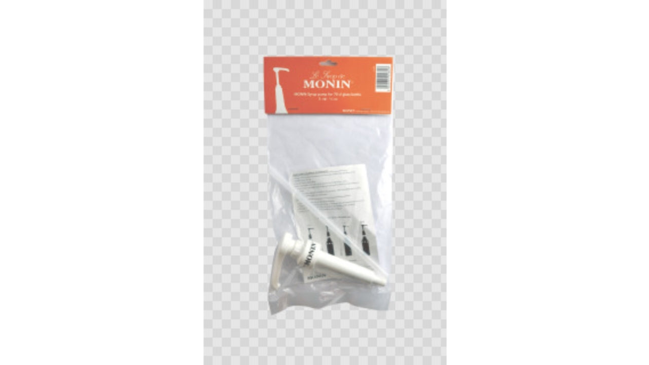 Monin pumpe 5ml til 70cl flaske glas