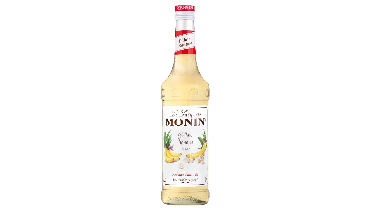 Monin gul banan sirup 70cl