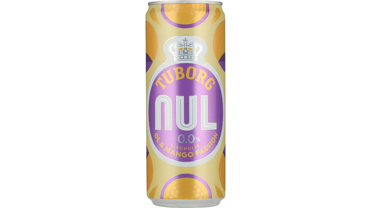 Tuborg Nul mango ds 4x6 33cl