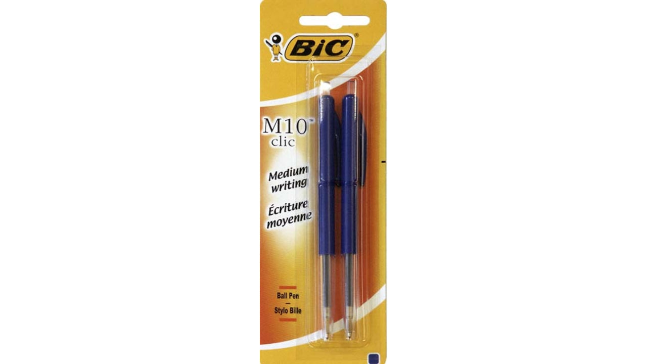 Kuglepen bic blå 2stk