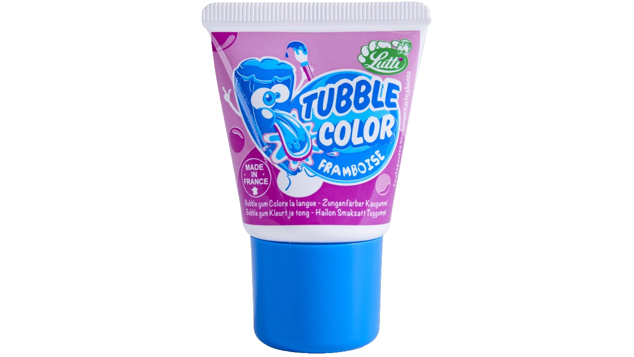 Tubble gum color m/hindbær 36x35g