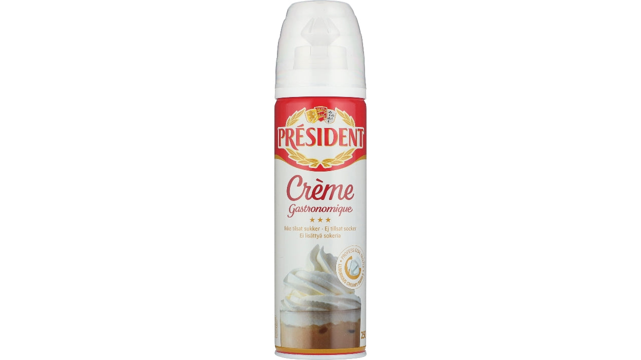 Flødeskum spray usødet 250g