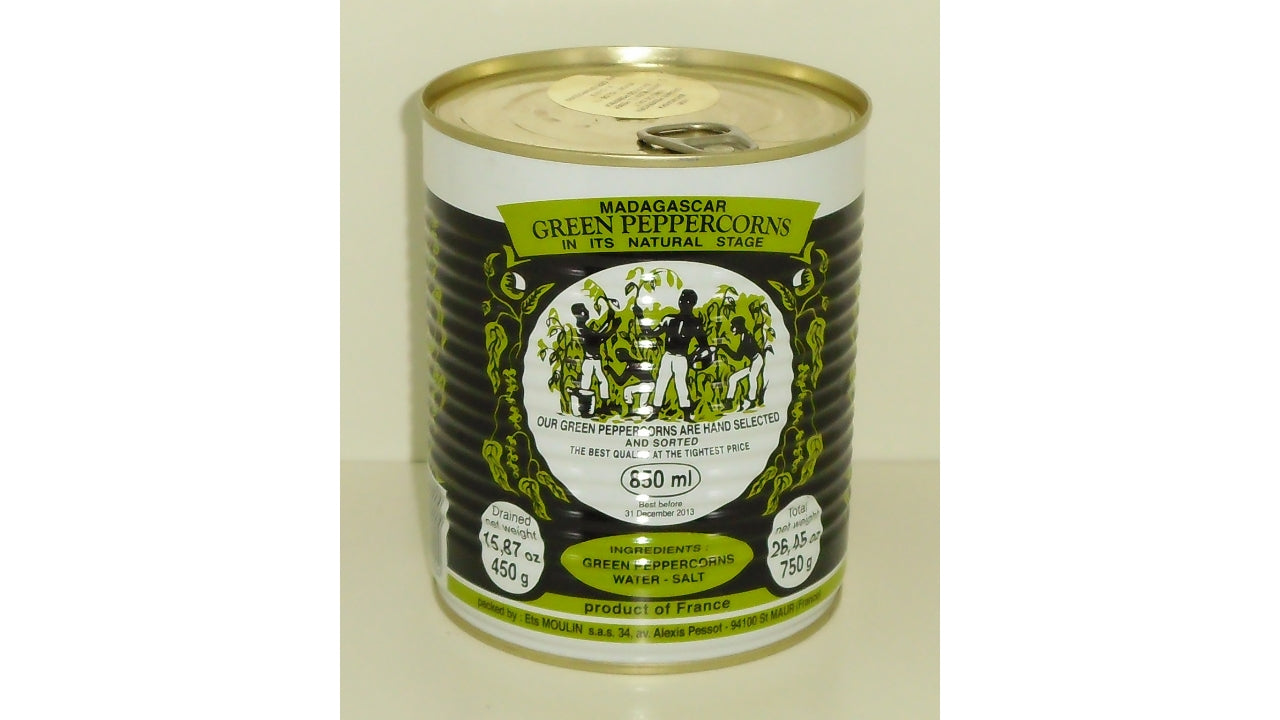 Grønne Madagascar peberkorn 750/450g