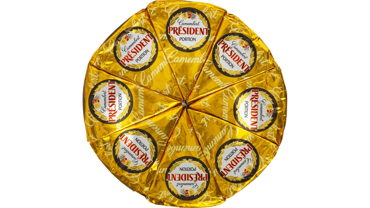 Camembert President 8x30g