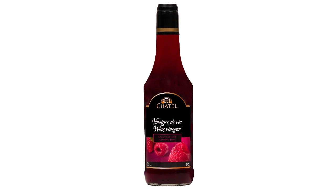 Hindbær-vineddike 6% syre 0,5L