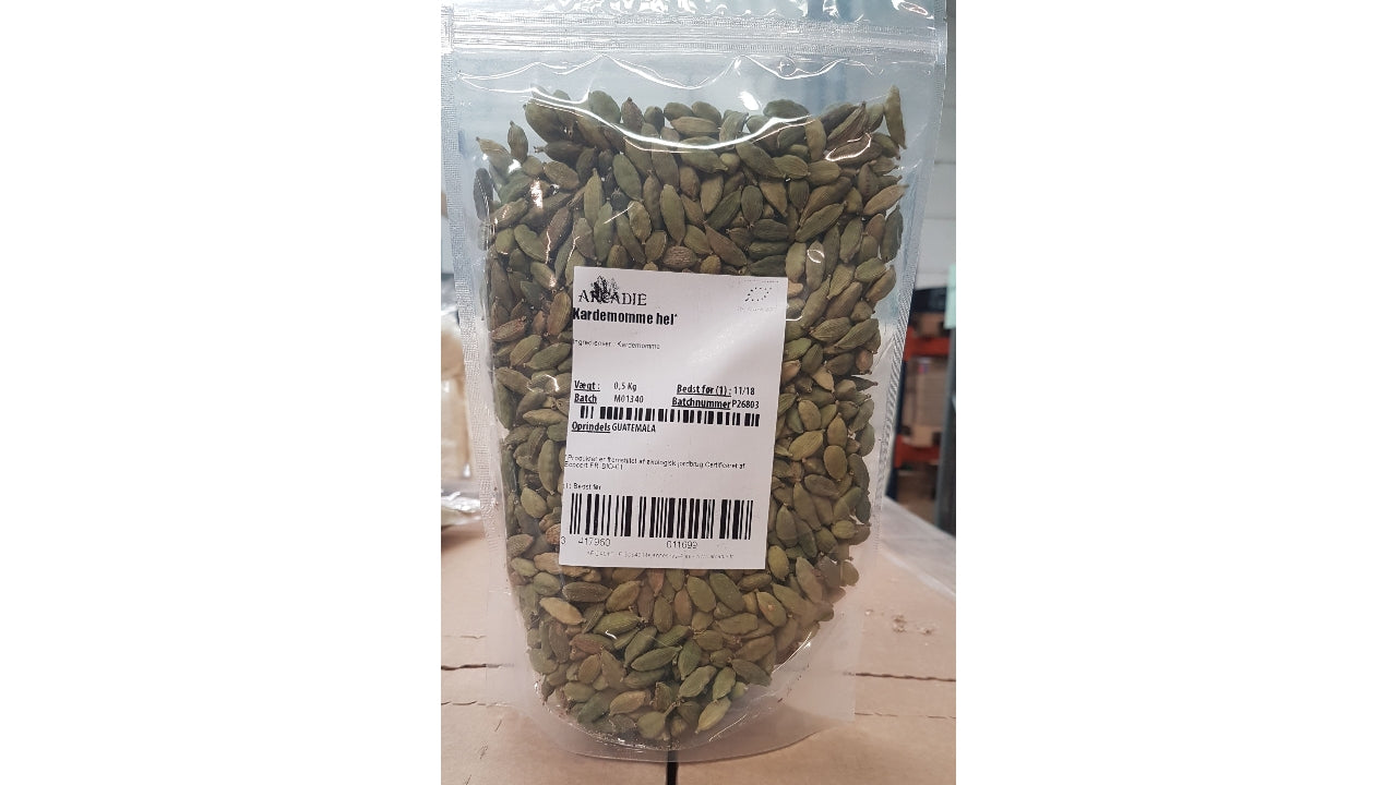 Øko Kardemomme hel 500g