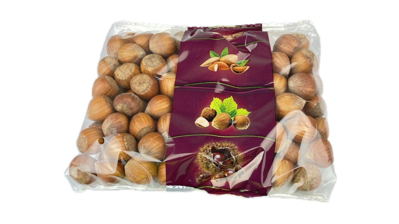 Nød Hasselnødder m/skal 400g (25)