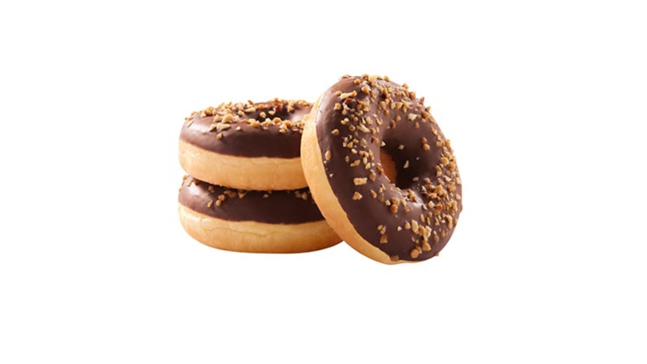 Donut choko/nøddecrunch 12x55g